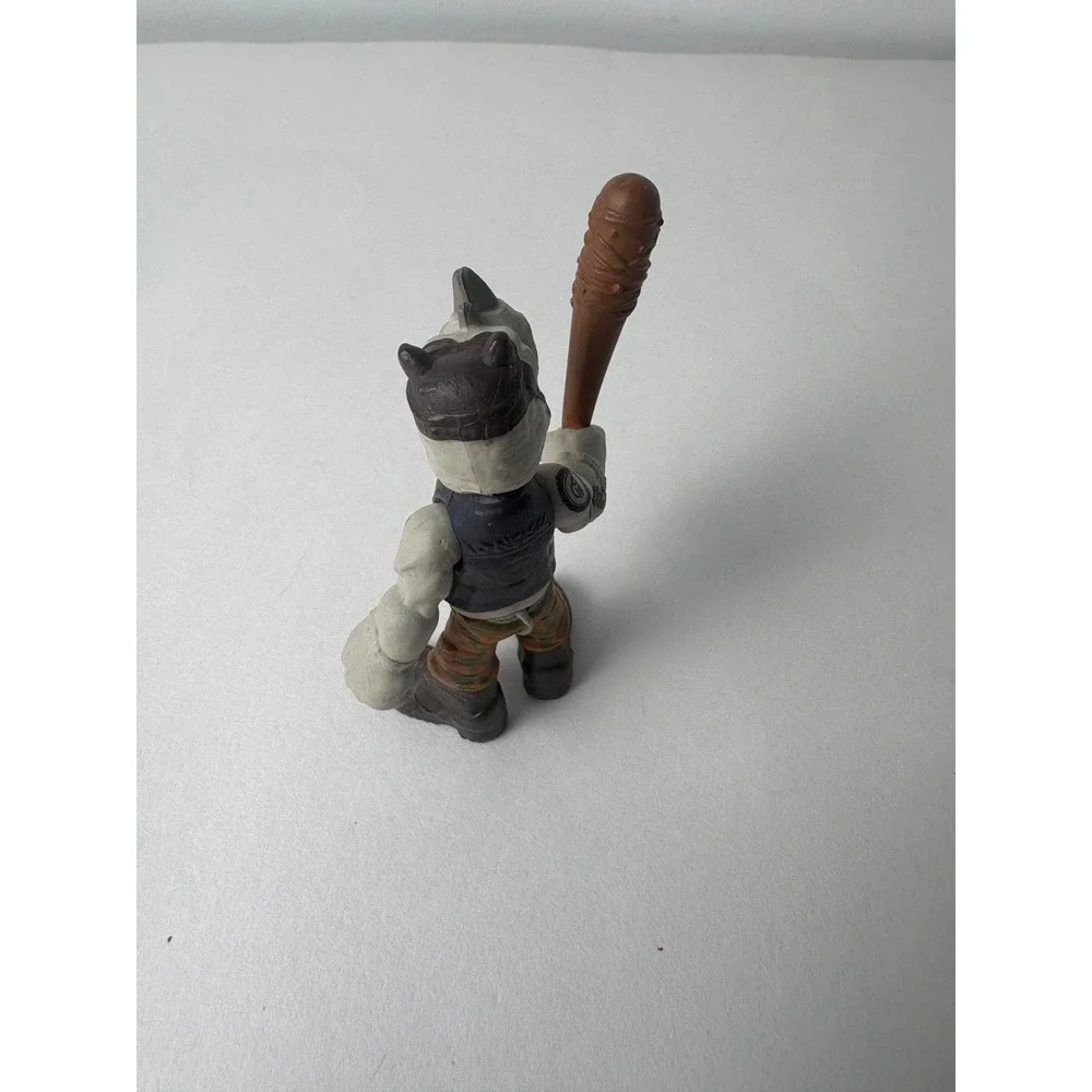 2016‎ Playmates Teenage Mutant Ninja Turtles Rocksteady Figure Cake Topper 2.5